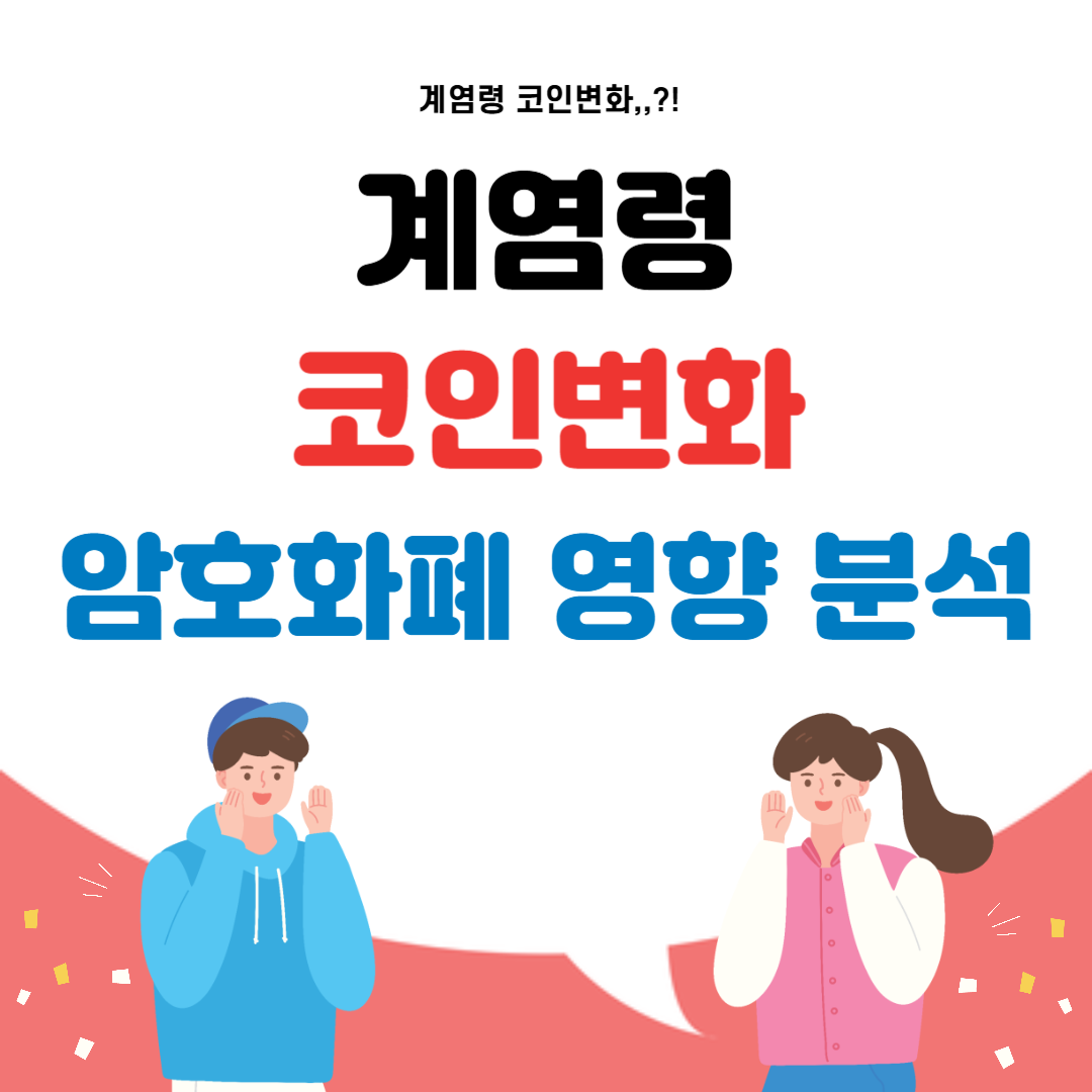 계엄령 코인변화