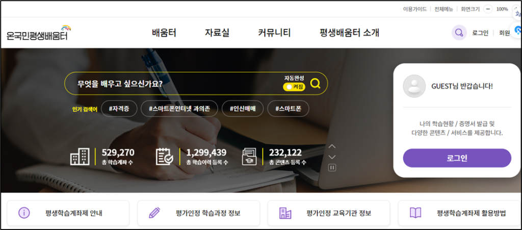 평생교육이용권